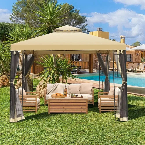 Gardisand™ ShadeHaven 10x10 Outdoor Gazebo