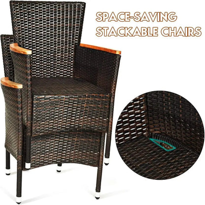 Gardisand™ AcaciaGrand 9-Piece Outdoor Dining Set
